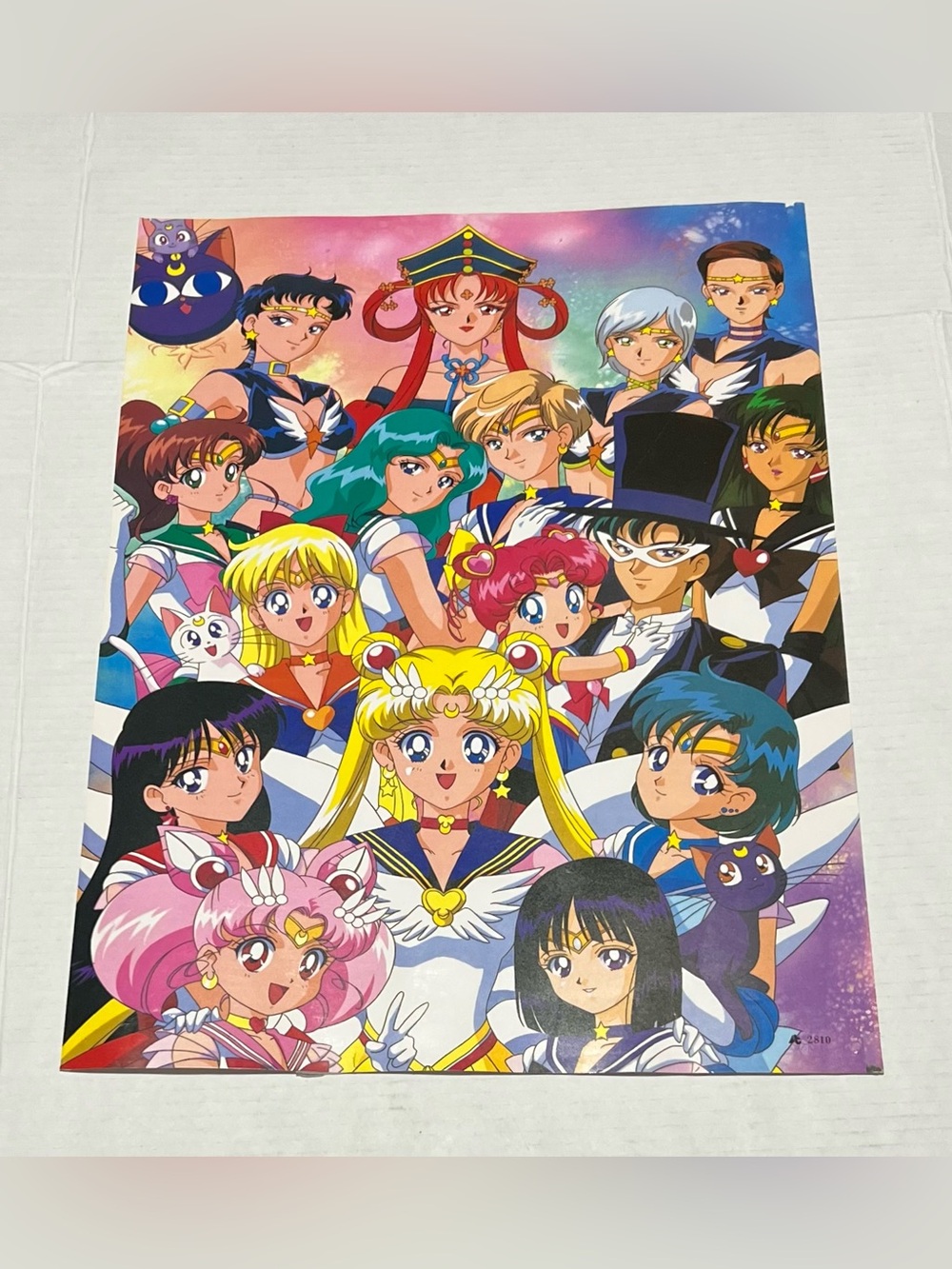 Rare Vintage Sailor Moon Poster Anime 90s 2810 Japan